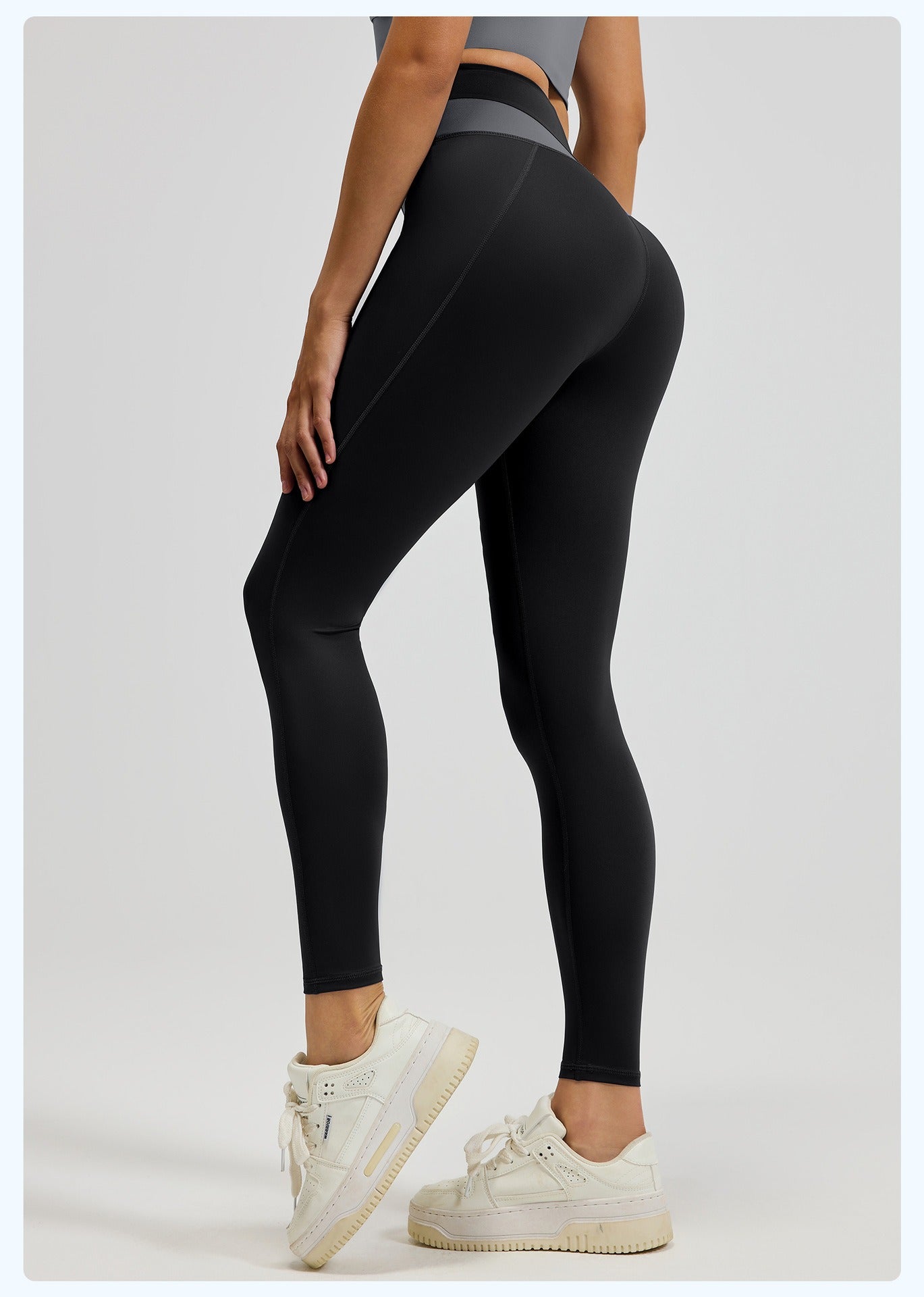 High-Waist Vormgevende Performance Legging