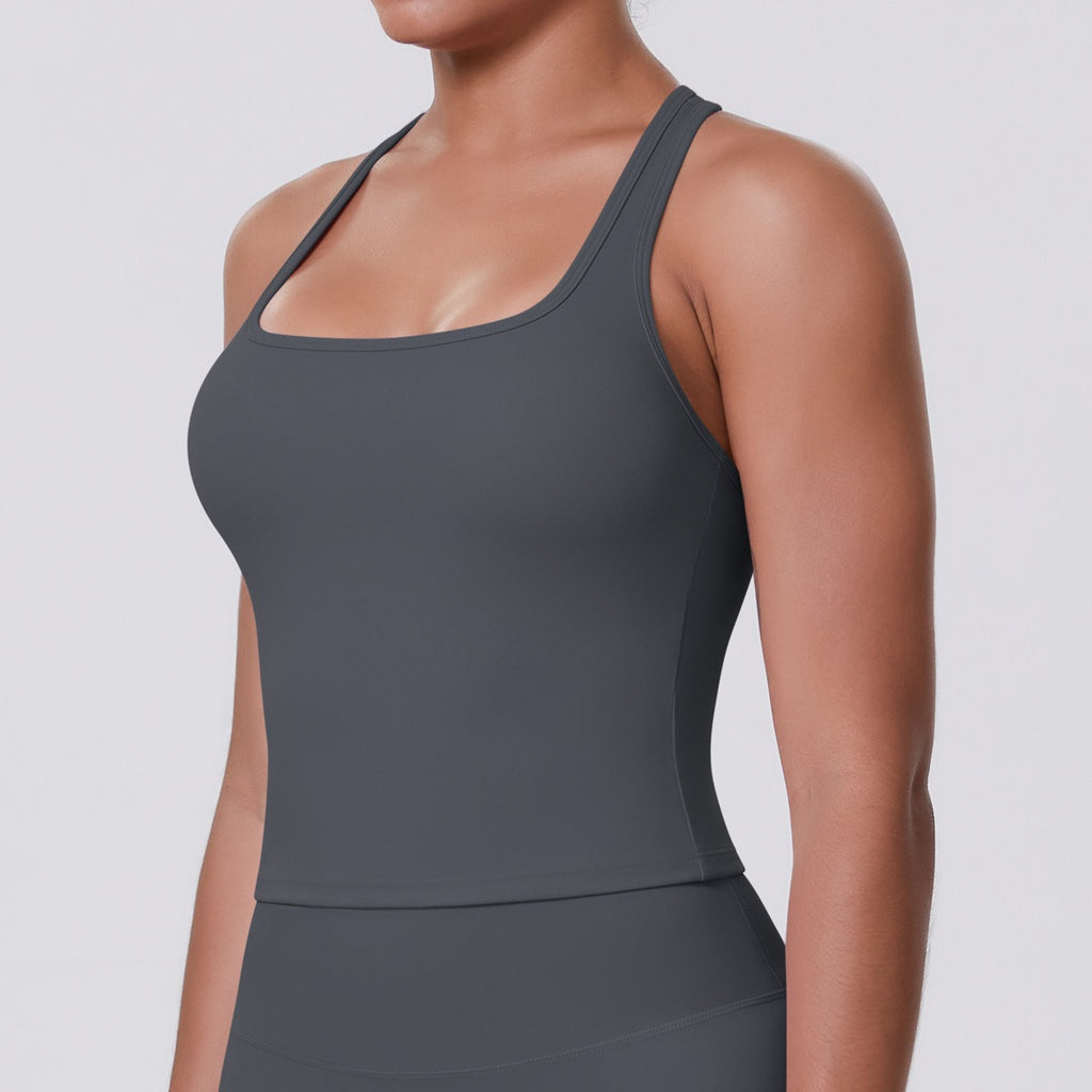 Mouwloze Sculpting Activewear Tanktop