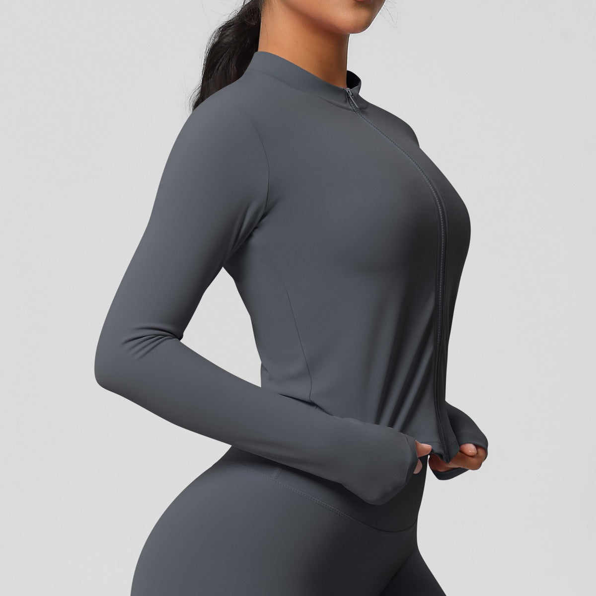 Second-Skin Vormgevende Actieve Crop Top