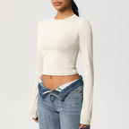 SculptFit Cropped Vormgevende Sporttop