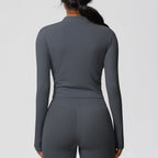 Second-Skin Vormgevende Actieve Crop Top