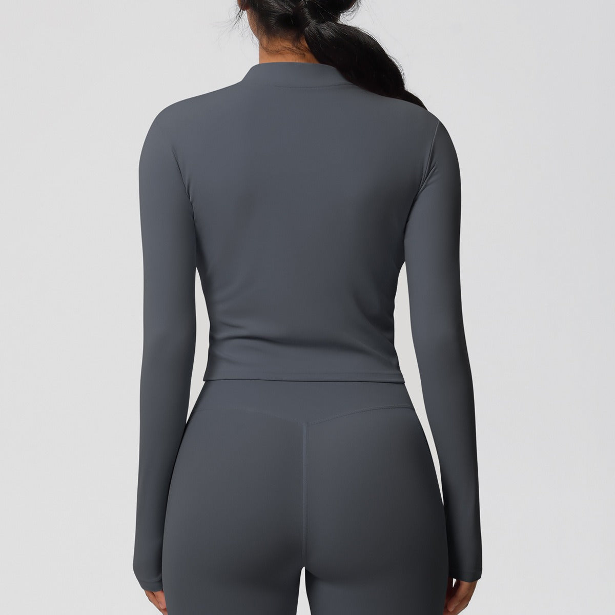 Second-Skin Vormgevende Actieve Crop Top