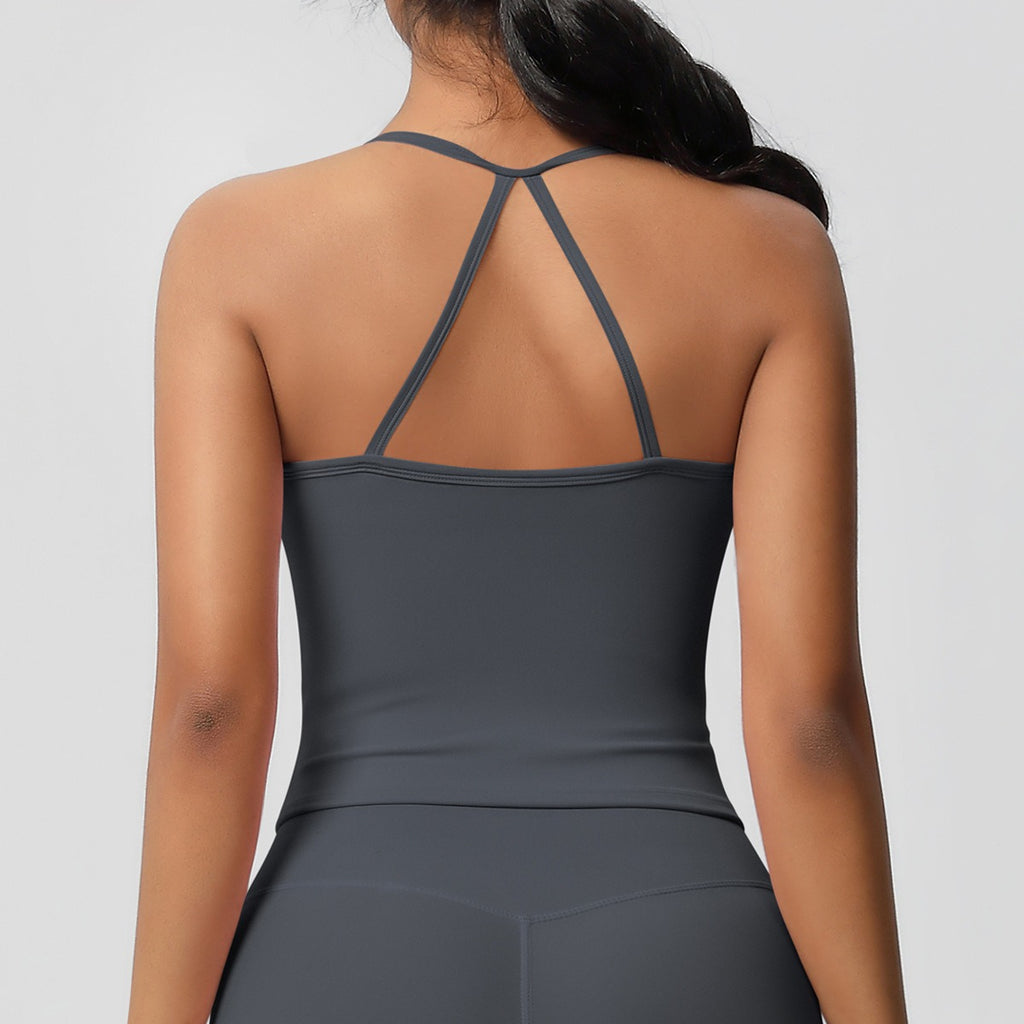 Korte Mouw Sculpting Actieve Croptop