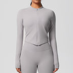 Second-Skin Vormgevende Actieve Crop Top