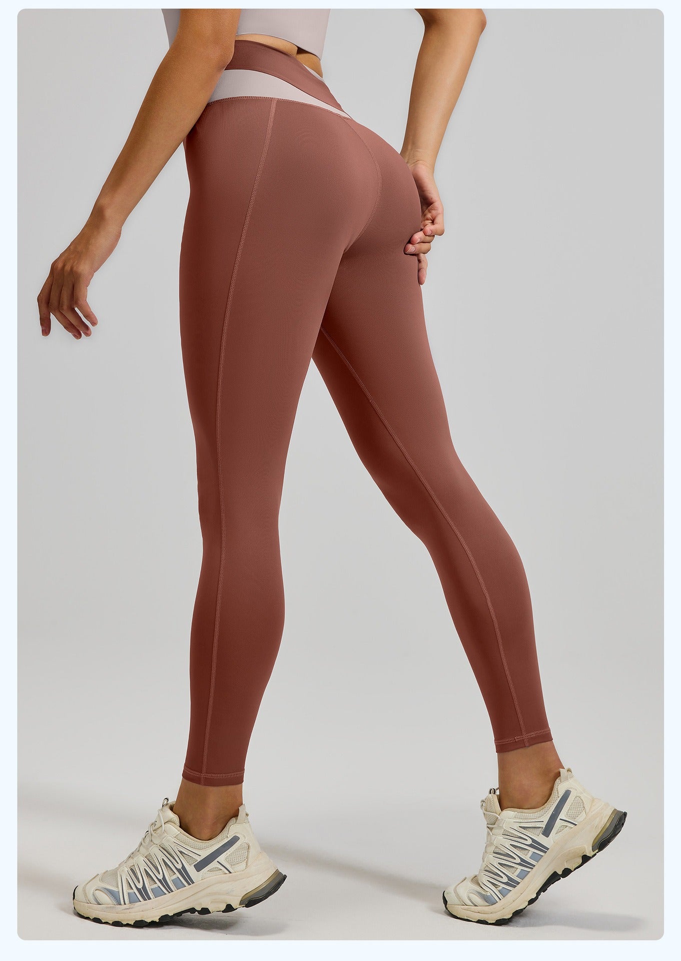 High-Waist Vormgevende Performance Legging