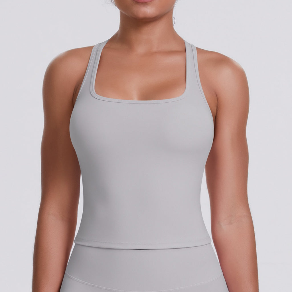 Mouwloze Sculpting Activewear Tanktop