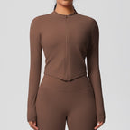 Second-Skin Vormgevende Actieve Crop Top