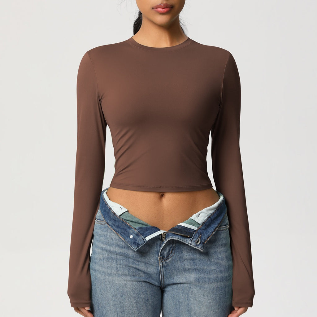 SculptFit Cropped Vormgevende Sporttop