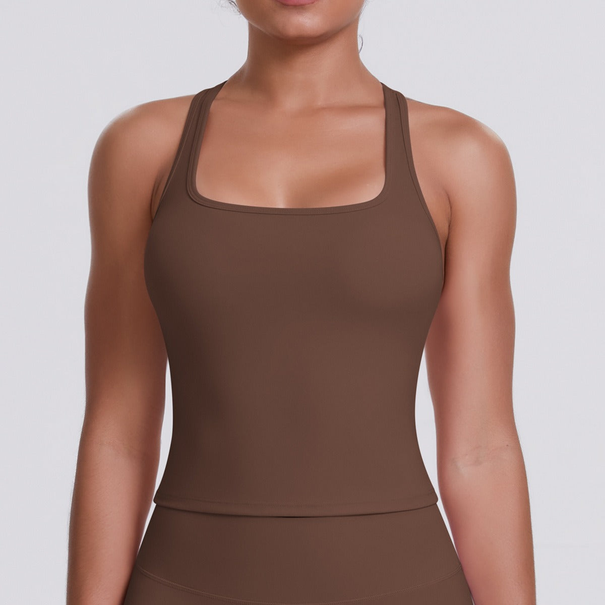 Mouwloze Sculpting Activewear Tanktop