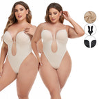 Diepe Plunge Corrigerende Bodysuit