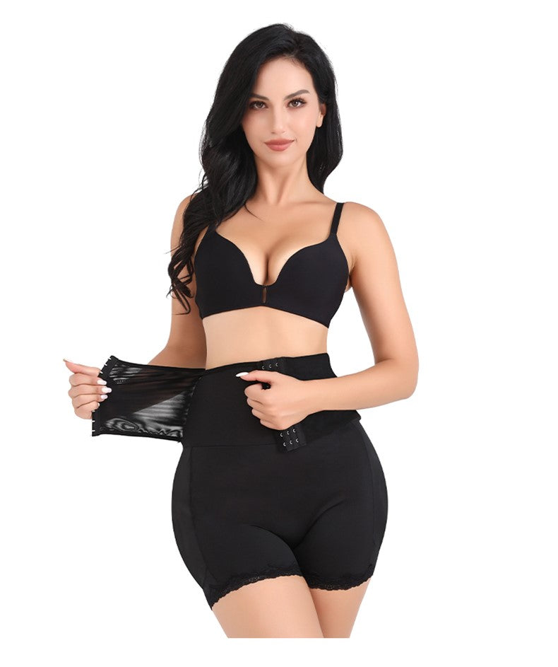 Corrigerend Kort Broekje met Hoge Taille