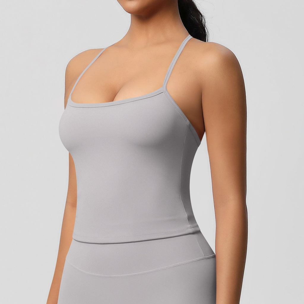 Korte Mouw Sculpting Actieve Croptop