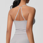 Korte Mouw Sculpting Actieve Croptop