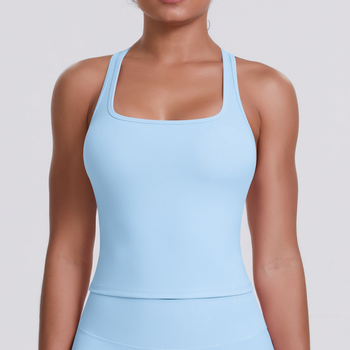 Mouwloze Sculpting Activewear Tanktop