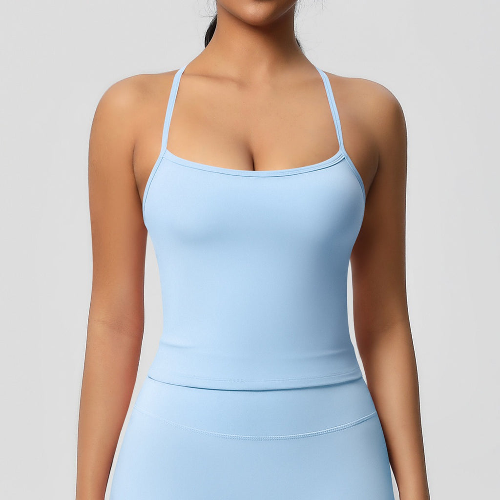 Korte Mouw Sculpting Actieve Croptop