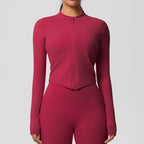 Second-Skin Vormgevende Actieve Crop Top