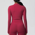 Second-Skin Vormgevende Actieve Crop Top