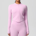 Second-Skin Vormgevende Actieve Crop Top