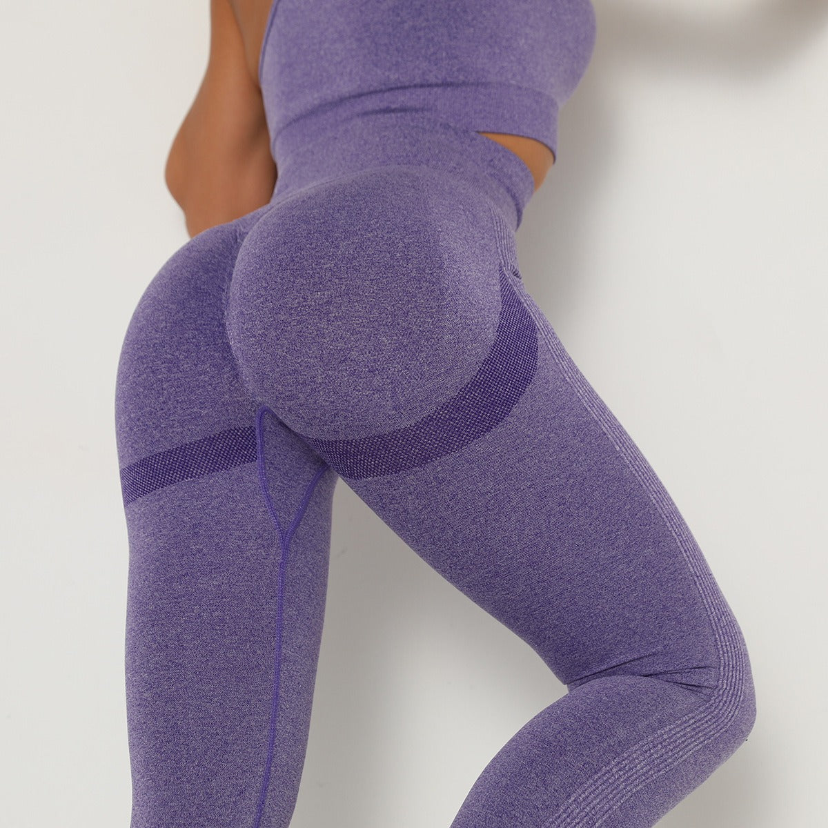 High-Waist Vormgevende Contour Legging