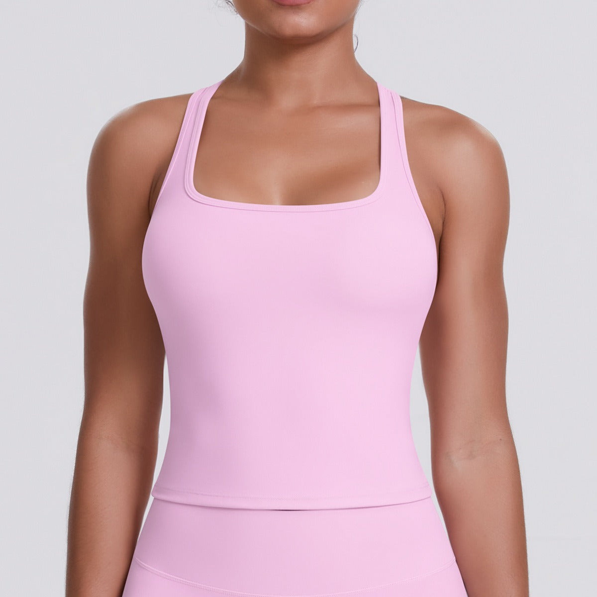 Mouwloze Sculpting Activewear Tanktop