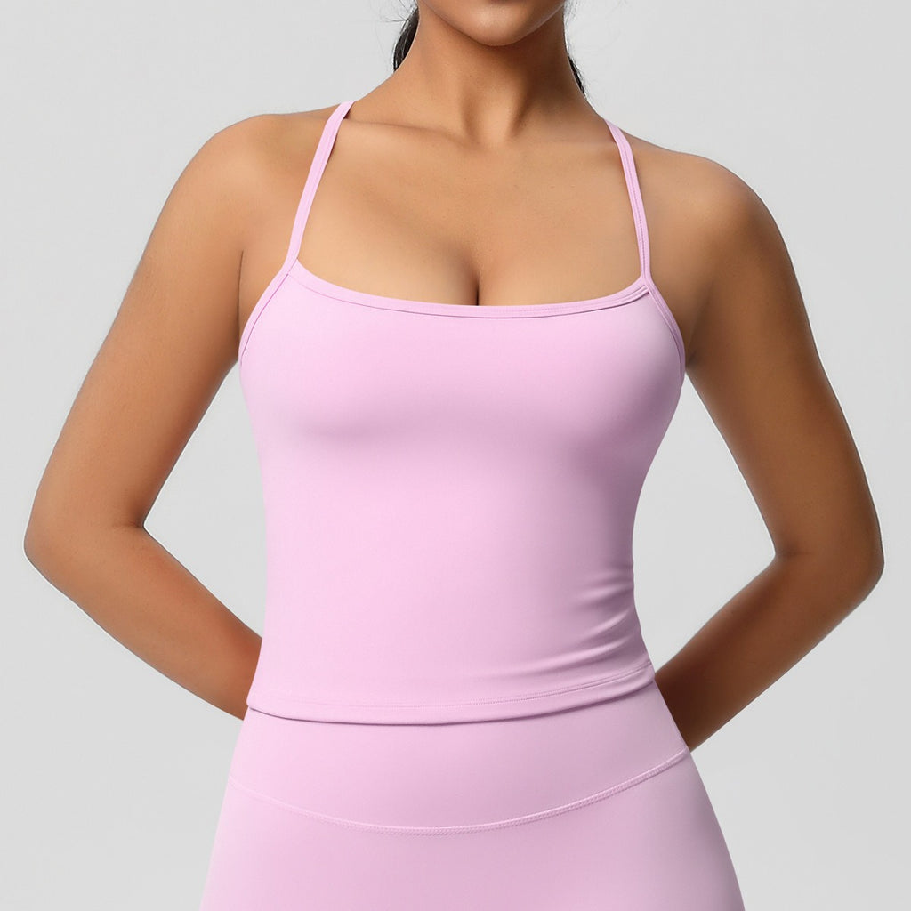 Korte Mouw Sculpting Actieve Croptop