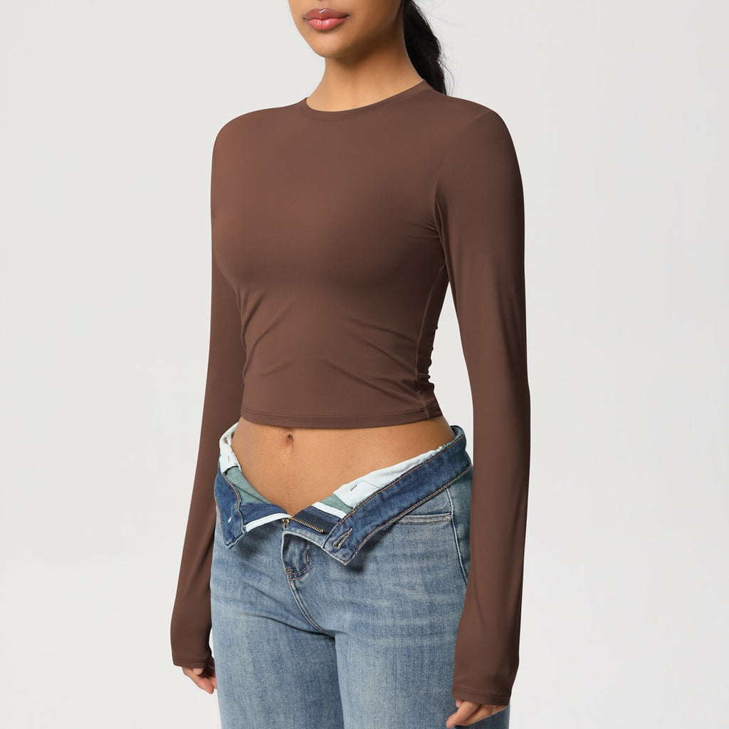 SculptFit Cropped Vormgevende Sporttop