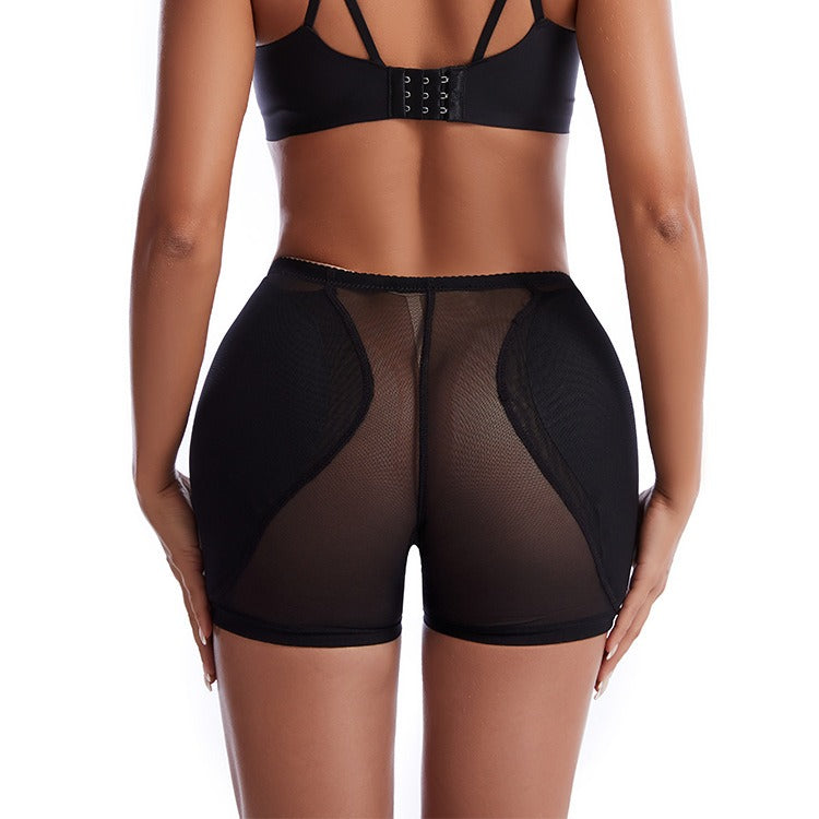 High-Waist Mesh Butt-Lifting Shaping Shorts