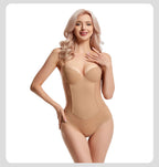 Bodysuit met mesh panelen en corrigerende pasvorm
