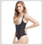 Corrigerende bodysuit met kanten inzetstukken bij de taille