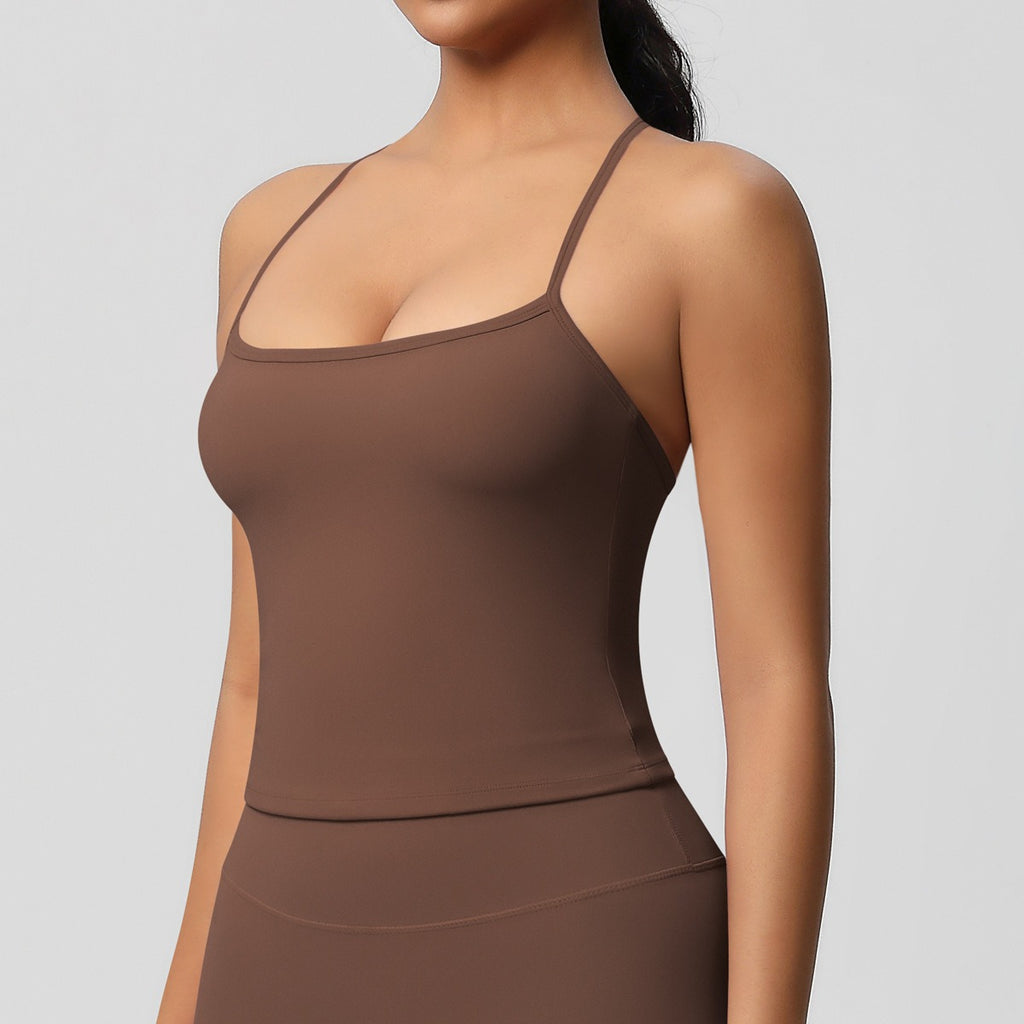 Korte Mouw Sculpting Actieve Croptop