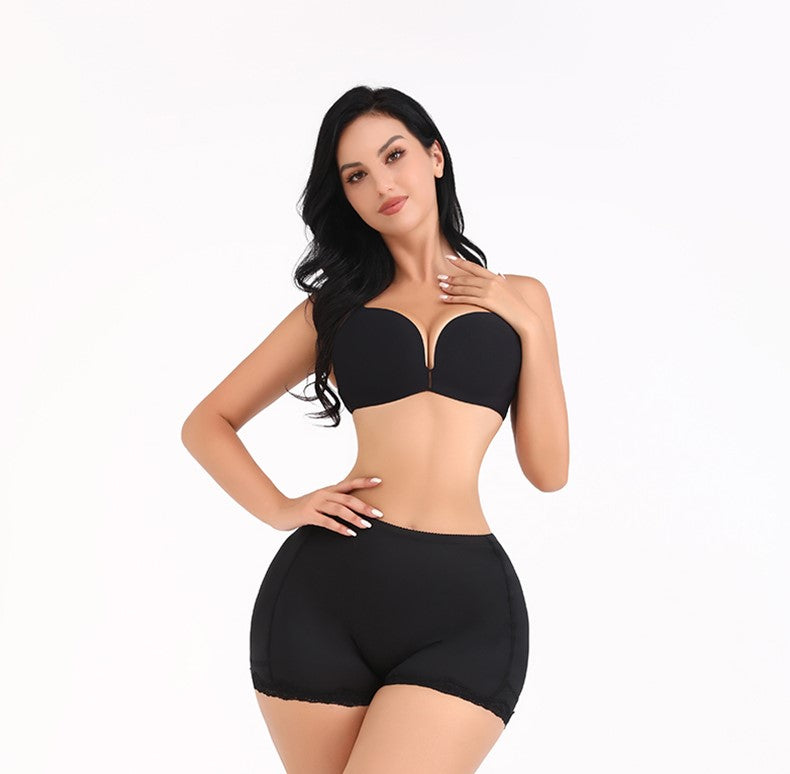 Naadloze corrigerende shorts met hoge taille