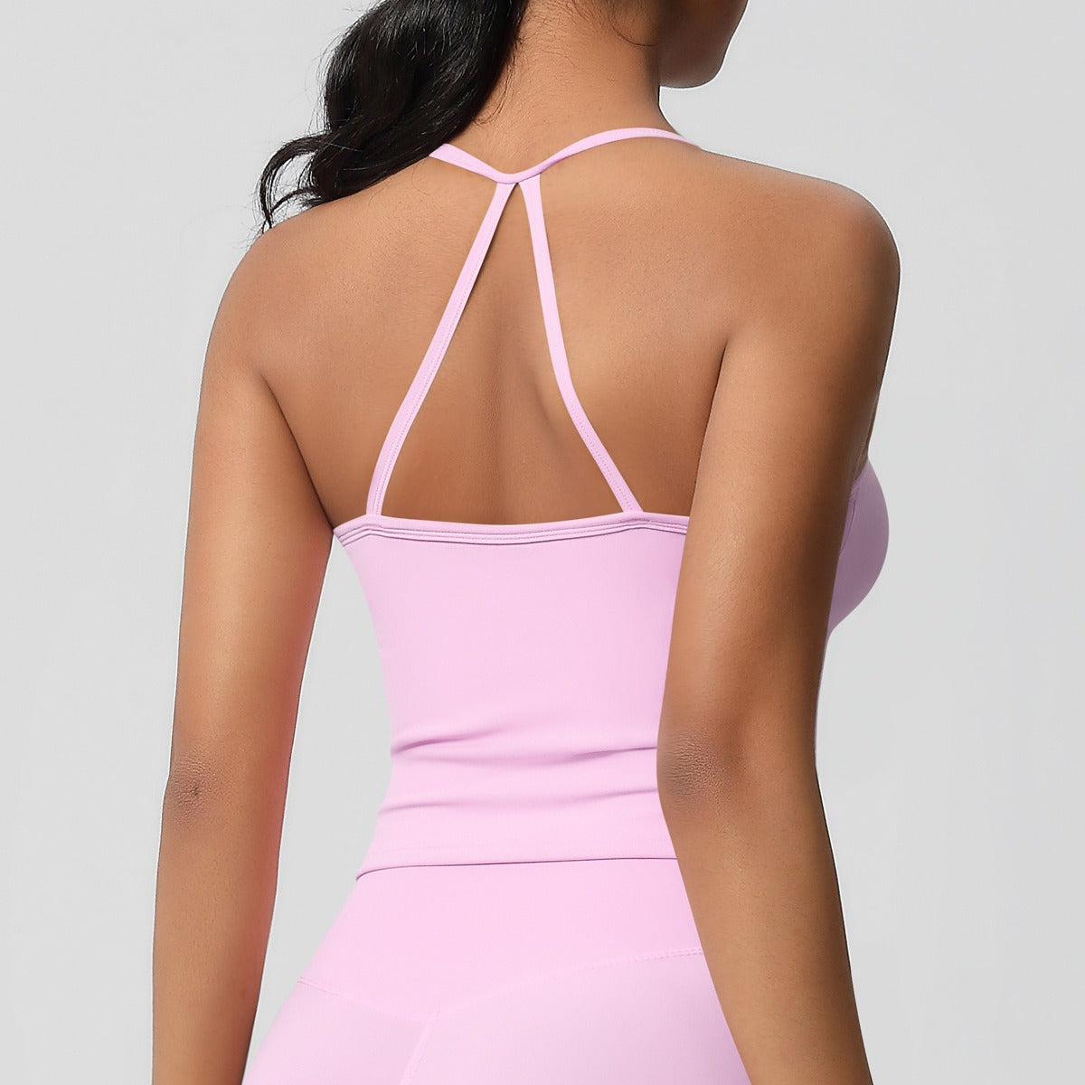 Korte Mouw Sculpting Actieve Croptop