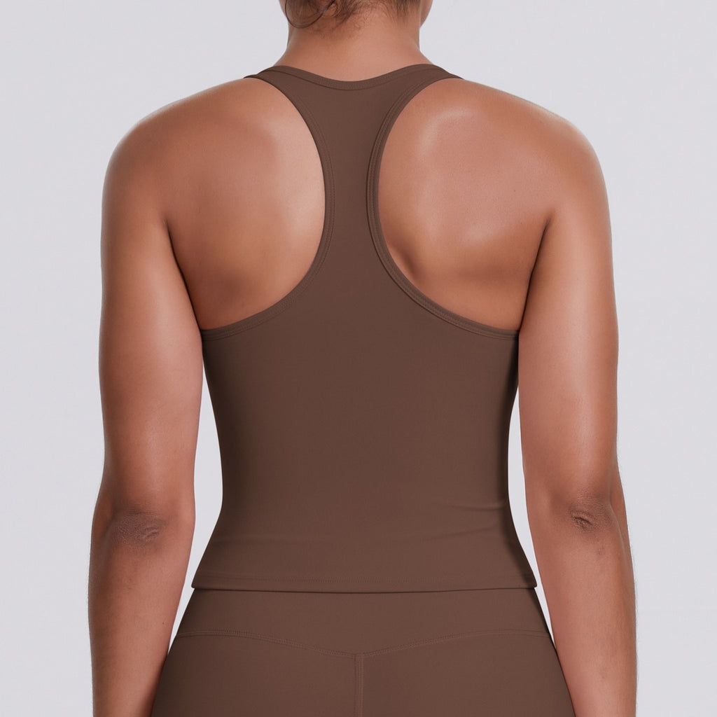 Mouwloze Sculpting Activewear Tanktop