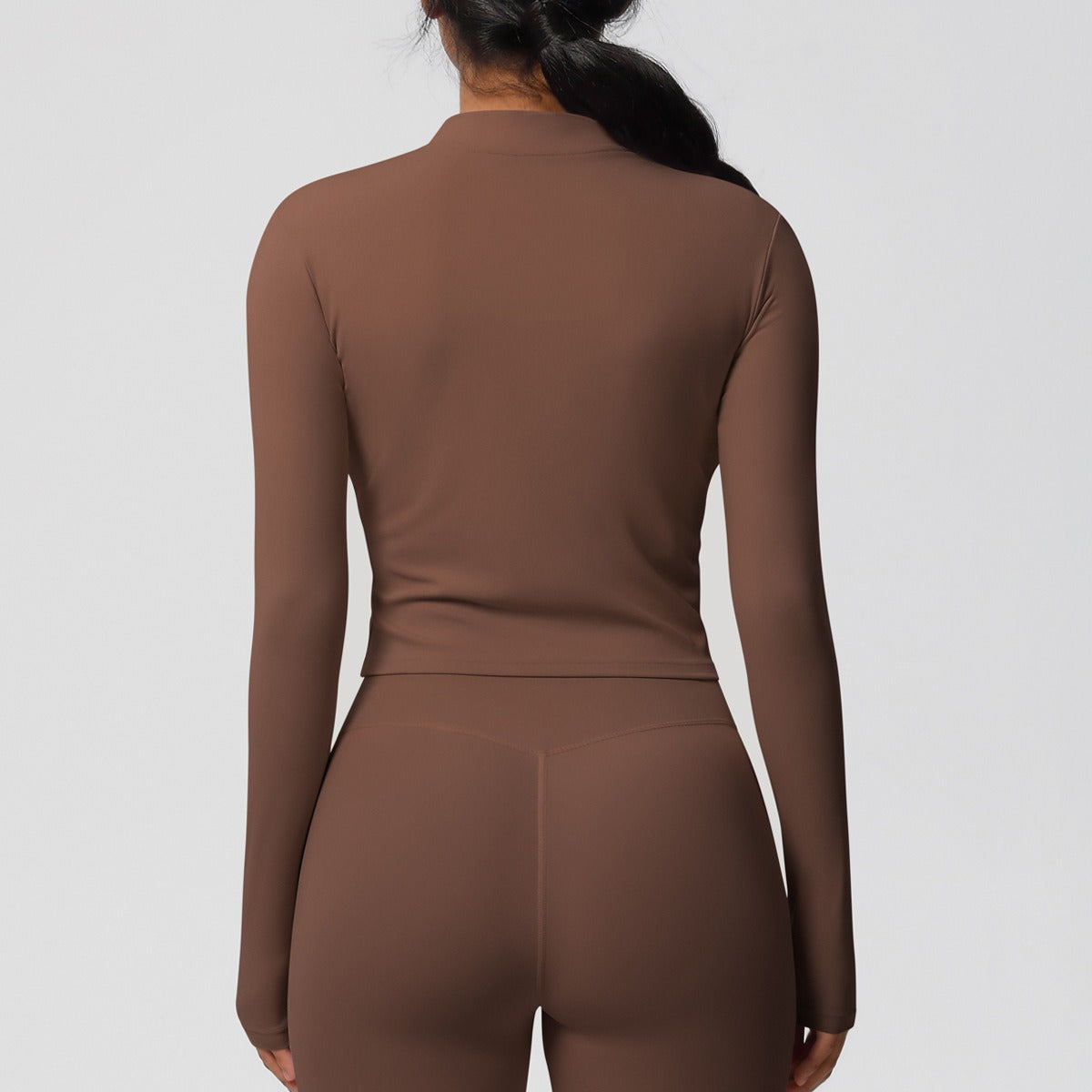 Second-Skin Vormgevende Actieve Crop Top