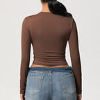 SculptFit Cropped Vormgevende Sporttop