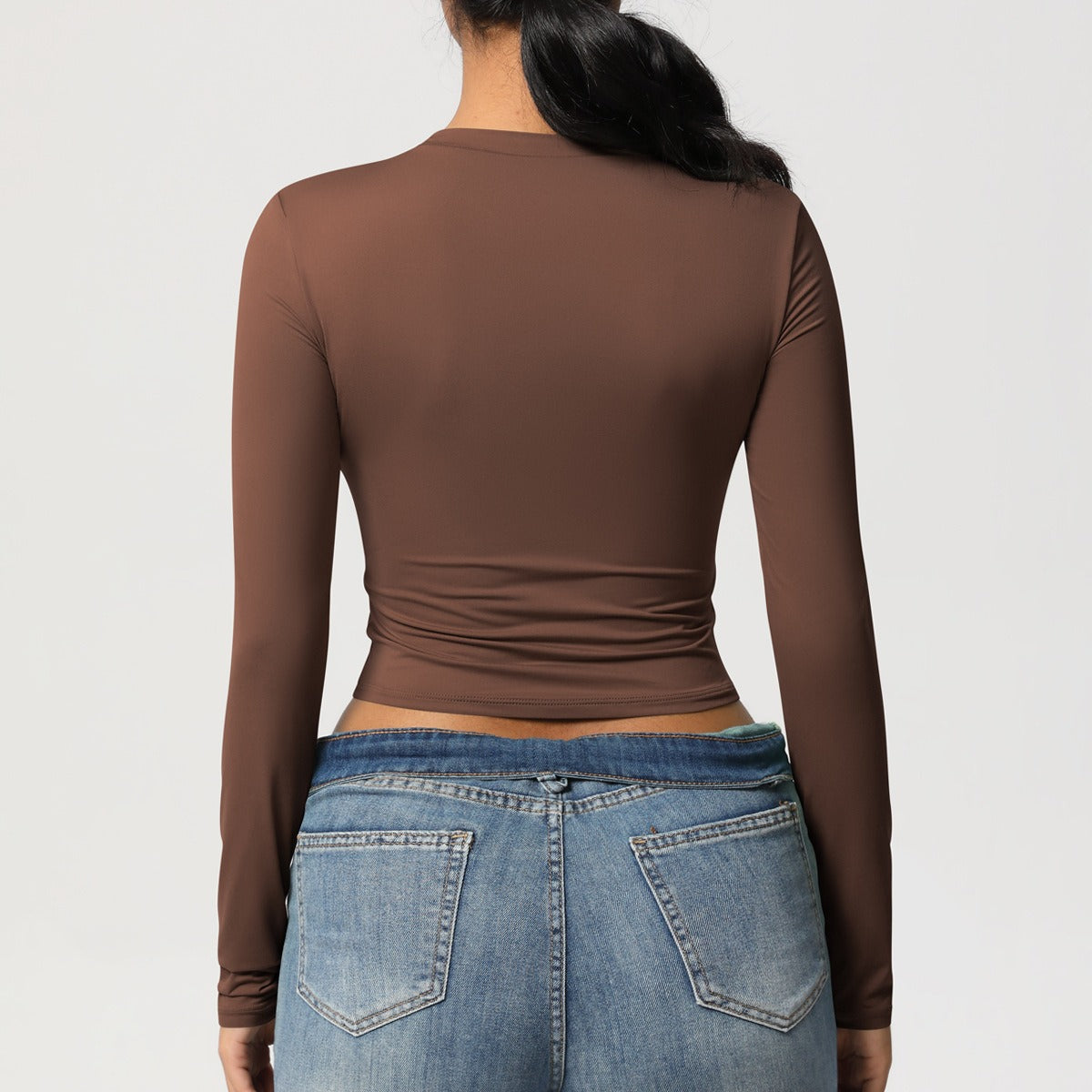 SculptFit Cropped Vormgevende Sporttop