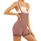 Hele Bodysuit met Haaksluiting & Dijbeen Vorming om Taille te Scuplteren