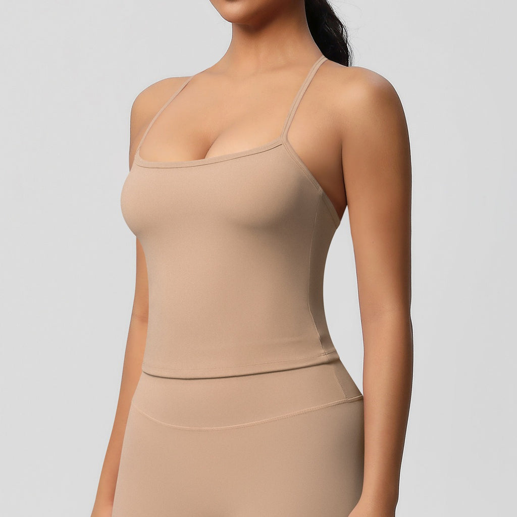 Korte Mouw Sculpting Actieve Croptop