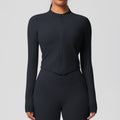 Second-Skin Vormgevende Actieve Crop Top