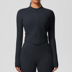 Second-Skin Vormgevende Actieve Crop Top