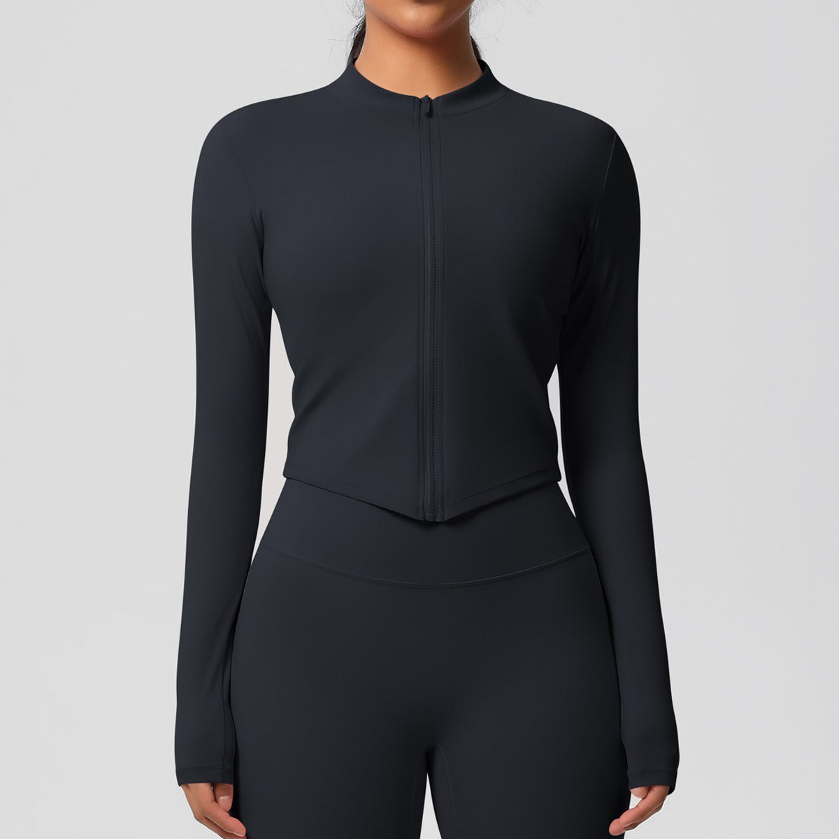 Second-Skin Vormgevende Actieve Crop Top