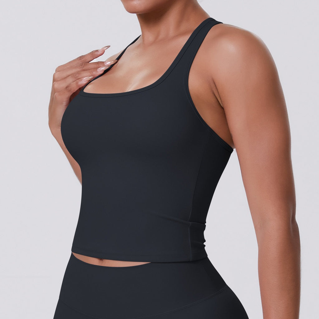 Mouwloze Sculpting Activewear Tanktop