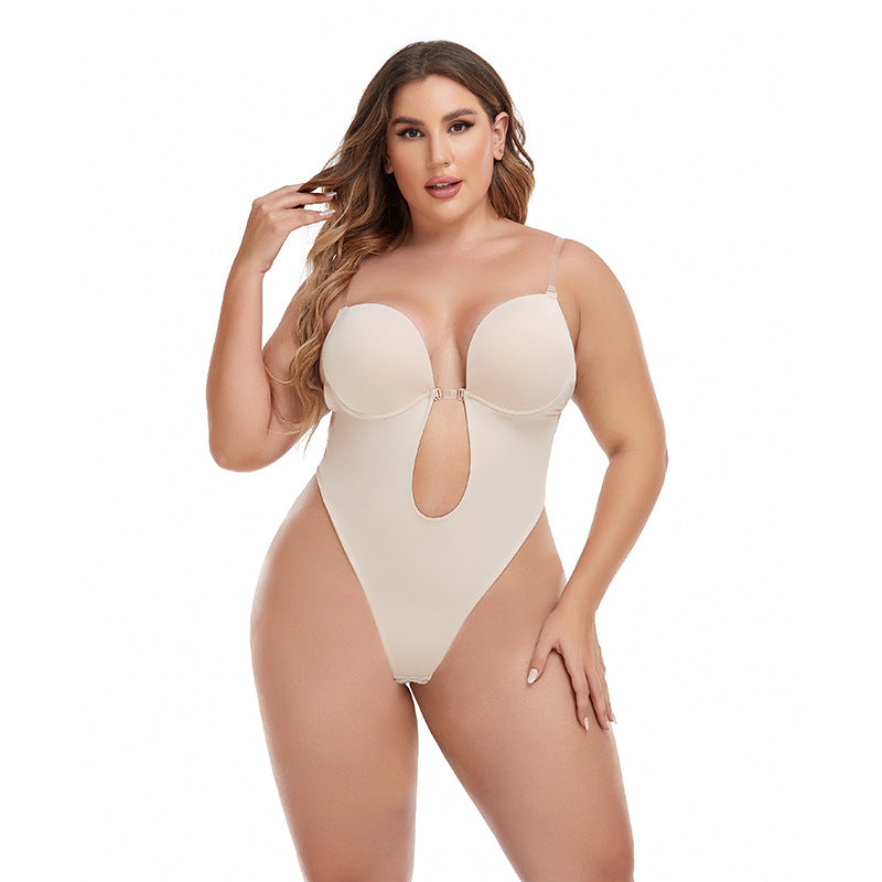 Diepe Plunge Corrigerende Bodysuit