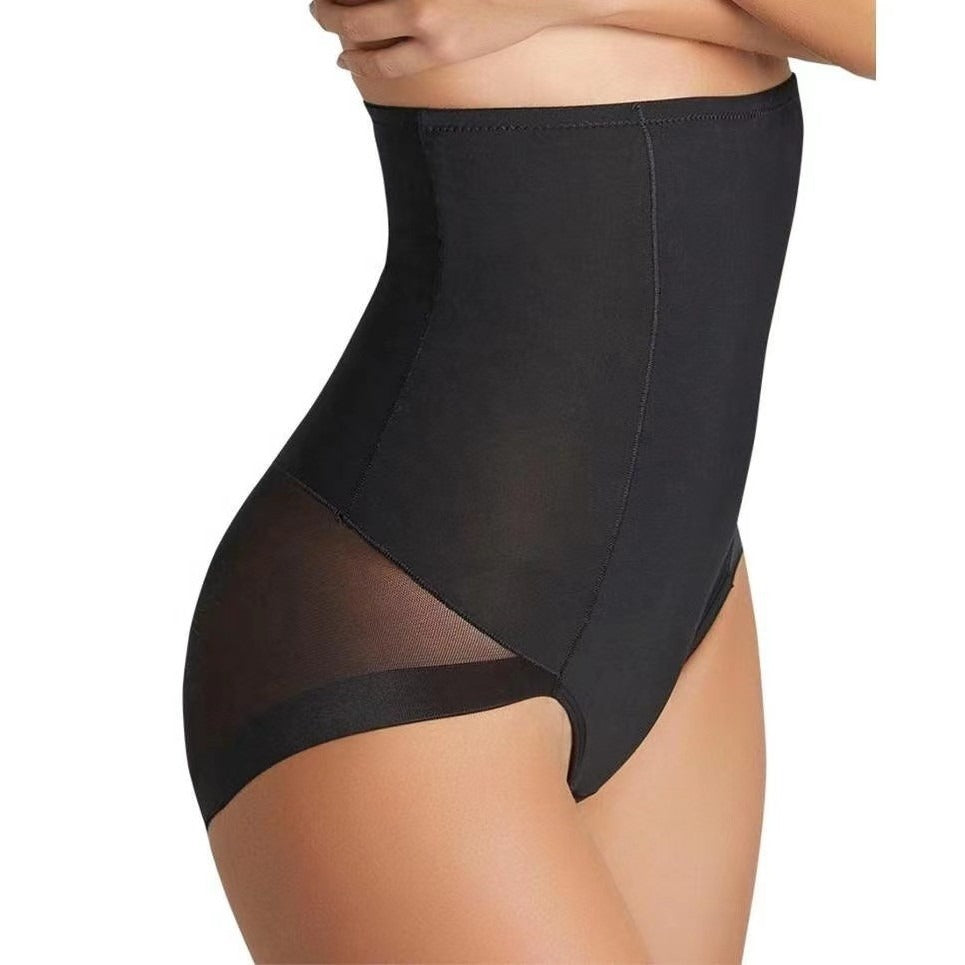 Corrigerende slip met hoge taille en mesh details