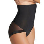 Corrigerende slip met hoge taille en mesh details