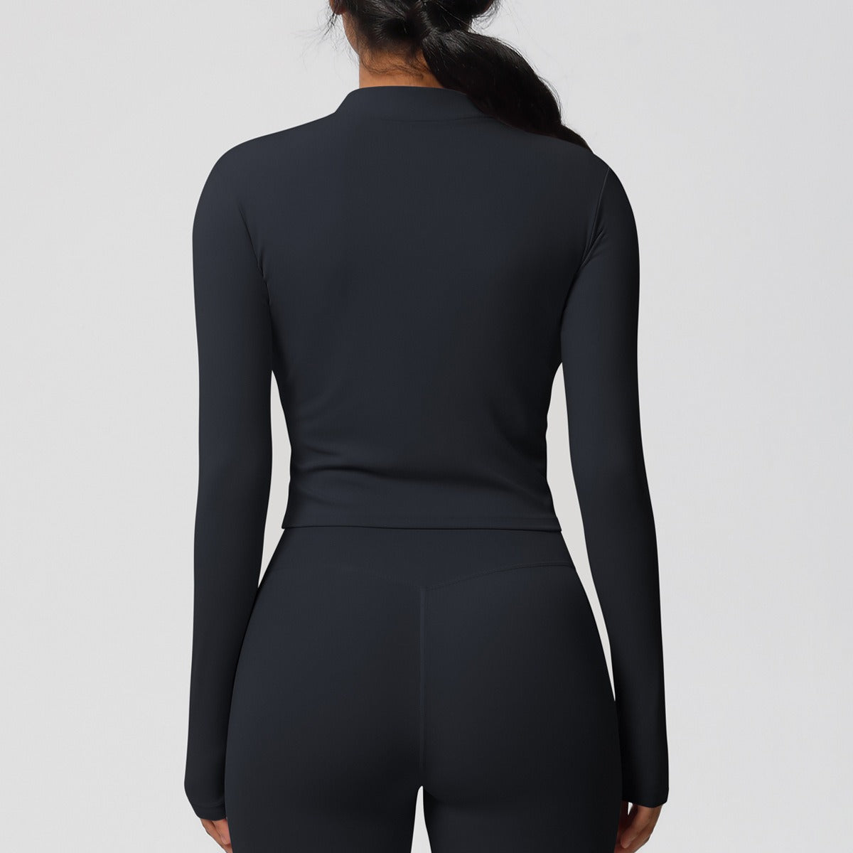 Second-Skin Vormgevende Actieve Crop Top