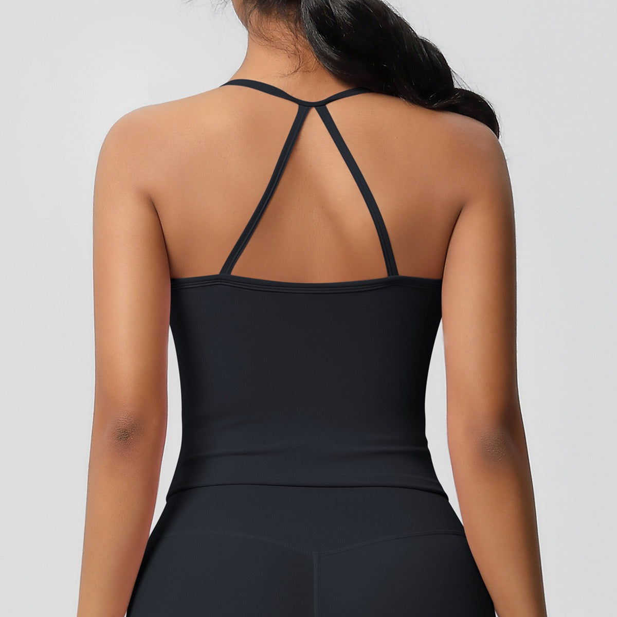 Korte Mouw Sculpting Actieve Croptop