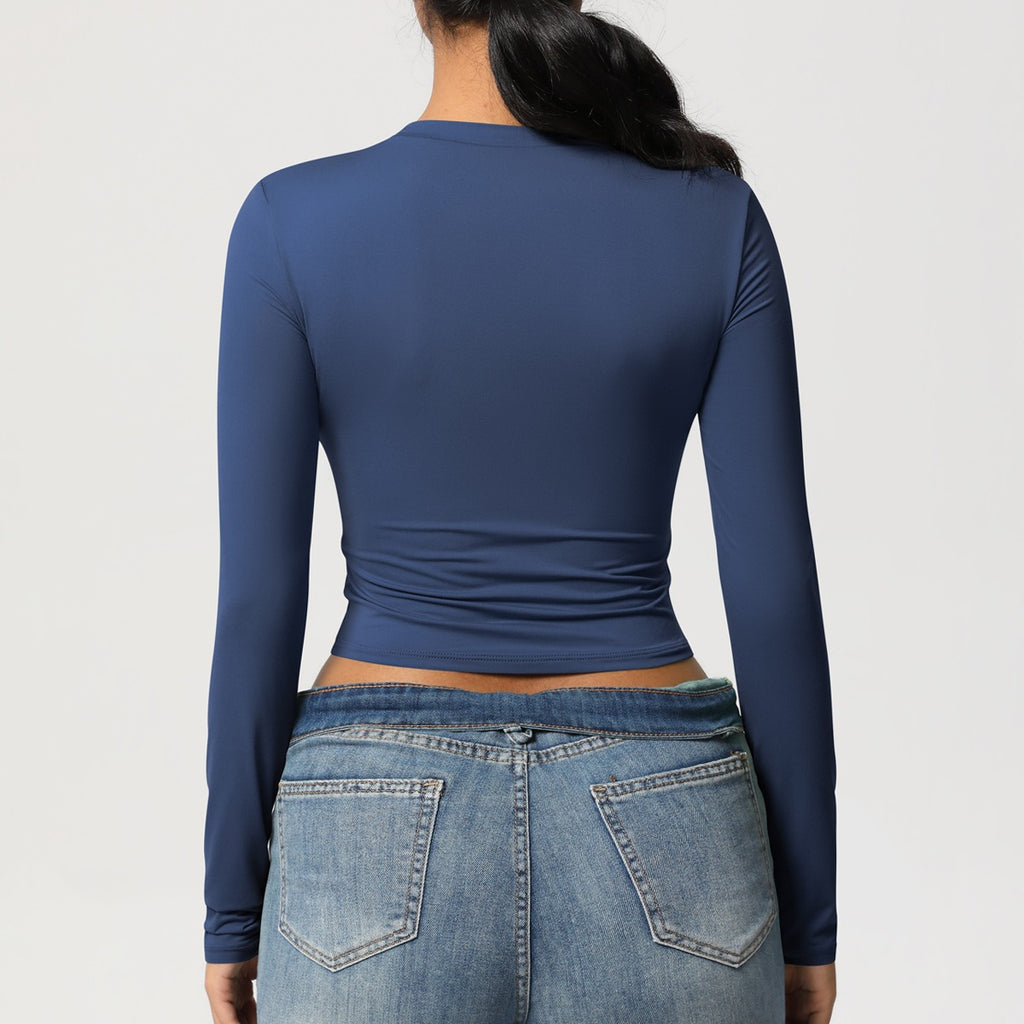 SculptFit Cropped Vormgevende Sporttop