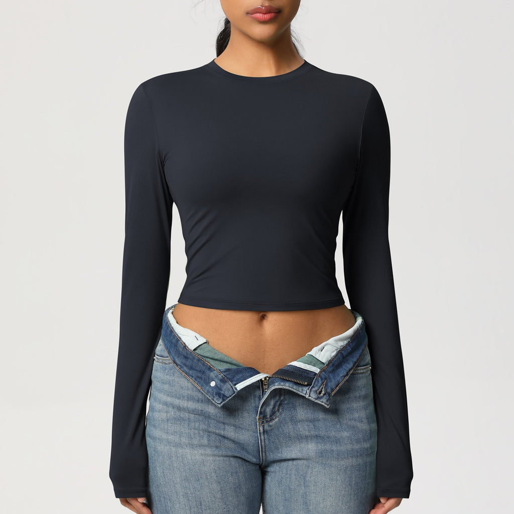SculptFit Cropped Vormgevende Sporttop