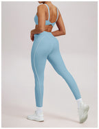 High-Waist Shaping Legging met Contrasterende Lijn